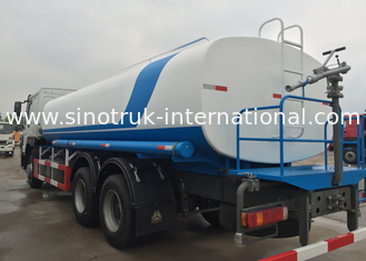 Water Sprinkling Tank Truck SINOTRUK HOWO LHD 6X4 18CBM For Pesticide Spraying