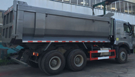 टिपर डंप ट्रक SINOTRUK HOWO A7 371HP खनन उद्योग के लिए 10 पहियों 25 टन