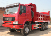 टिपर डंप ट्रक SINOTRUK HOWO लोड 25-40 टन 371 एचपी 6X4 10 पहियों 10-25 सीबीएम