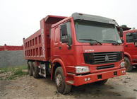 टिपर डंप ट्रक SINOTRUK HOWO 371HP 6X4 एलएचडी 25-40 टन 10-25 सीबीएम ZZ3257N3447A1