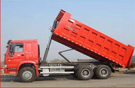 SINOTRUK HOWO टिपर ट्रक 6X4 336 एचपी एलएचडी 25-40 टन 10-25 सीबीएम ZZ3257N3447A1