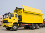टिपर डंप ट्रक SINOTRUK गोल्डन प्रिंस 6X4 एलएचडी 290 एचपी 25-30 टन ज़ेड 3251 एम 3441 W