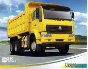SINOTRUK गोल्डन प्रिंस डंप ट्रक 10Wheels 336 एचपी एलएचडी 25-30tons ZZ3251N3641W