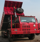 कम ईंधन खपत भारी टिपर डंप ट्रक 6 × 4, 10 व्हील डंप ट्रक