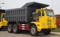 70 टोंस टिपर डंप ट्रक SINOTRUK HOWO70 खनन एलएचडी 6X4 420 एचपी