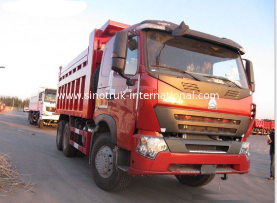 खनन ZZ3257N3847N1 के लिए SINOTRUK टिपर डंप ट्रक HOWO A7 371 एचपी इंजन
