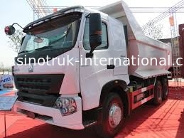 टिपर डंप ट्रक खनन ZZ3257N3847N1 के लिए SINOTRUK HOWO A7 25tons