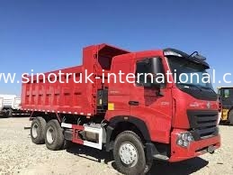 टिपर डंप ट्रक खनन ZZ3257N3847N1 के लिए SINOTRUK HOWO A7 25tons