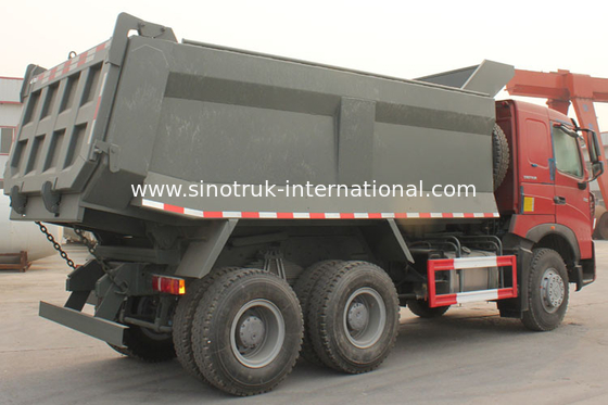 टिपर डंप ट्रक खनन ZZ3257N3847N1 के लिए SINOTRUK HOWO A7 371 एचपी