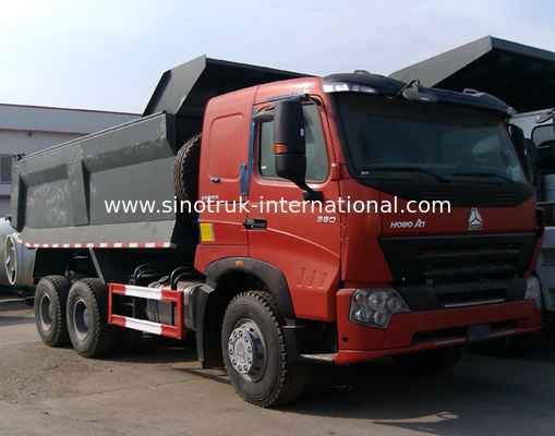 टिपर डंप ट्रक खनन ZZ3257N3847N1 के लिए SINOTRUK HOWO A7 371 एचपी