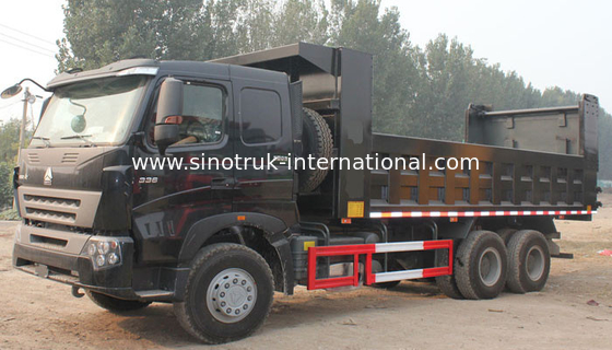 टिपर डंप ट्रक SINOTRUK HOWO A7 371HP 10 पहियों 25tons ZZ3257N3647N1