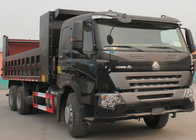 टिपर डंप ट्रक SINOTRUK HOWO A7 6X4 निर्माण के लिए 10 पहियों 25-40 टन