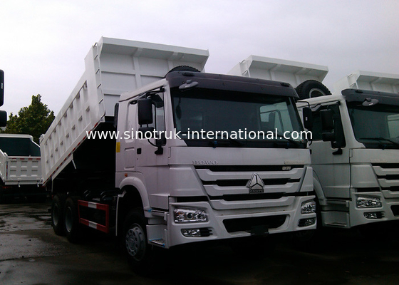 टिपर डंप ट्रक SINOTRUK HOWO 10-25 घन मीटर लोड 25-40 टन, जेड 3232N3847 ए