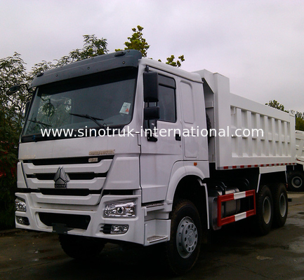 टिपर डंप ट्रक SINOTRUK HOWO 10-25 घन मीटर लोड 25-40 टन, जेड 3232N3847 ए