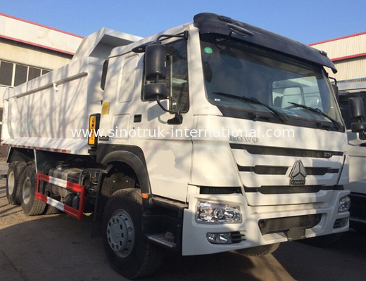 टिपर डंप ट्रक SINOTRUK HOWO 10 पहियों 10-25 सीबीएम लोड 25-40 टन ZZ3257N3847A