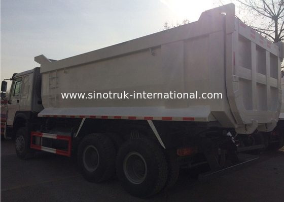 टिपर डंप ट्रक SINOTRUK HOWO 10 पहियों 10-25 सीबीएम लोड 25-40 टन ZZ3257N3847A