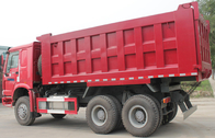 टिपर डंप ट्रक SINOTRUK HOWO 10 पहियों 371 एचपी लोड 25-40 टन 10-25 सीबीएम माल