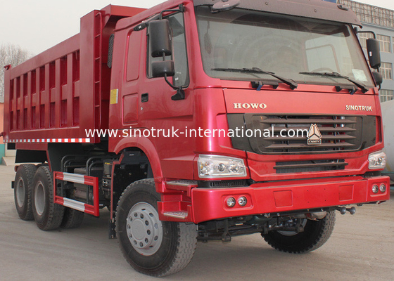 टिपर डंप ट्रक SINOTRUK HOWO 6X4 371 एचपी लोड 30 टन माल ZZ3257N3647A