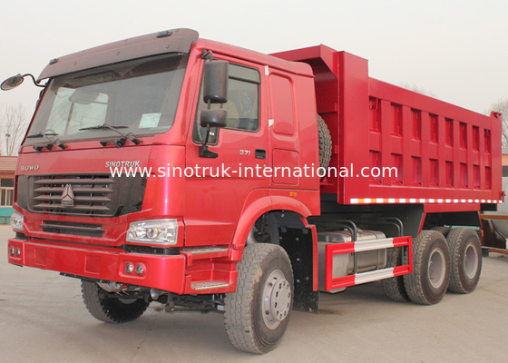 टिपर डंप ट्रक SINOTRUK HOWO 6X4 371 एचपी लोड 30 टन माल ZZ3257N3647A
