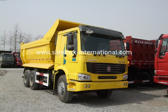 टिपर डंप ट्रक SINOTRUK HOWO 25tons 371 एचपी 6X4 एलएचडी 10-25 सीबीएम ZZ3257N3847A