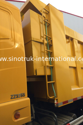 टिपर डंप ट्रक SINOTRUK HOWO 6X4 एलएचडी 371 एचपी 25-40 टन 10-25 सीबीएम ZZ3257N3847A