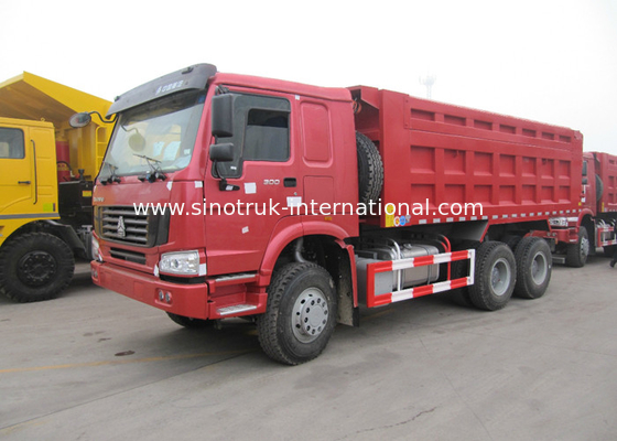 SINOTRUK HOWO डंप ट्रक 290 एचपी 10Wheels एलएचडी 25-40tons 10-25CBM ZZ3257M2947A