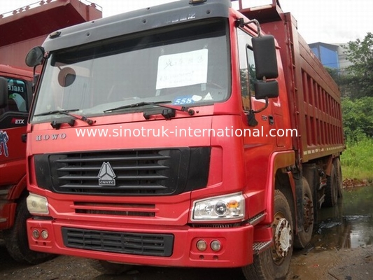 SINOTRUK HOWO डंप ट्रक 290 एचपी 10Wheels एलएचडी 25-40tons 10-25CBM ZZ3257M2947A