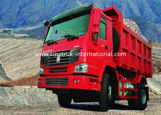 SINOTRUK HOWO डंप ट्रक 290 एचपी 4 एक्स 2 एलएचडी 16 टीन्स 9-13 सीबीएम ZZ3167M3811