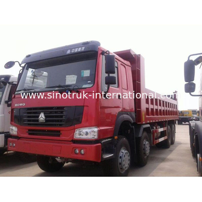 SINOTRUK HOWO टिपर डंप ट्रक 371 एचपी 8 एक्स 4 एलएचडी 31-60 टोंस 20-30 सीबीएम ज़ेड 3317 एन 3867 डब्ल्यू