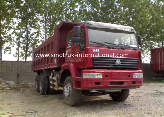 SINOTRUK गोल्डन प्रिंस डंप ट्रक 10Wheels 336 एचपी आरएचडी 25-30 टाट्स ZZ3251N3641W