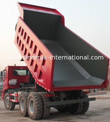 टिपर डंप ट्रक SINOTRUK HOWO 70 खनन एलएचडी 6X4 371 एचपी 70tons ZZ5707S3840AJ