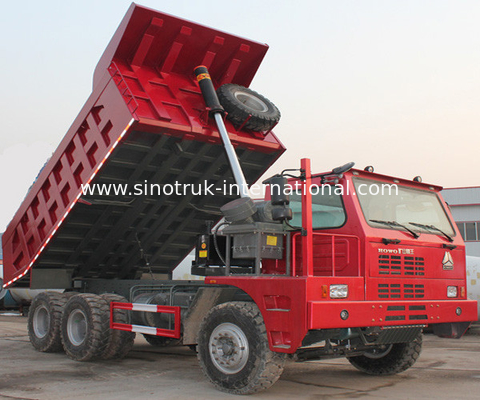 371 एचपी 70tons ZZ5707S3840AJ SINOTRUK HOWO टिपर डंप ट्रक, आईएफए