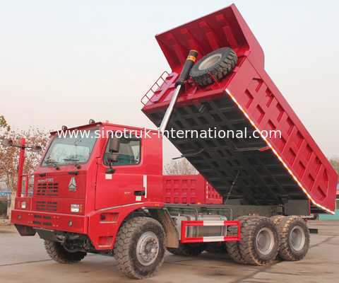 371 एचपी 70tons ZZ5707S3840AJ SINOTRUK HOWO टिपर डंप ट्रक, आईएफए
