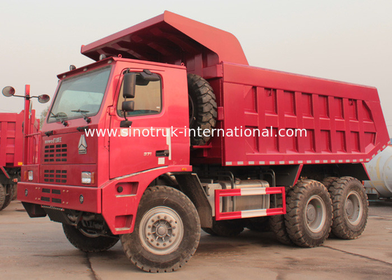 कोयला खान टिपर डंप ट्रक / SINOTRUK HOWO70 दस व्हीलर डंप ट्रक