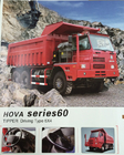 रंगीन SINOTRUK HOWO 6x4 डंप ट्रक / एचओवीओ टिपर ट्रक खनन के लिए