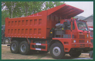 उच्च लोडिंग क्षमता टिपर डंप ट्रक SINOTRUK HOWO70 खनन ट्रक 6X4