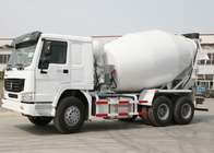 बड़े कंक्रीट मिक्सर ट्रक के साथ उच्च शक्ति पहनें - प्रतिरोधी स्टील प्लेट टैंक