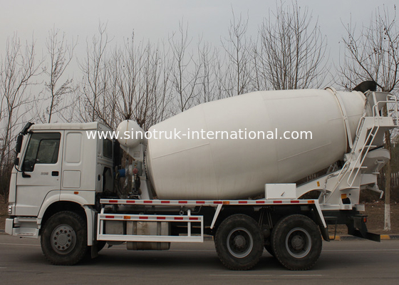 कंक्रीट मिक्सर ट्रक SINOTRUK HOWO 12CBM 336 एचपी 6X4 एलएचडी ZZ1257N4048W