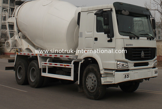 कंक्रीट मिक्सर ट्रक SINOTRUK HOWO 12CBM 336 एचपी 6X4 एलएचडी ZZ1257N4048W
