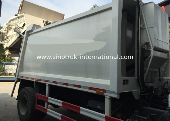 SINOTRUK संकुचित कचरा संग्रह ट्रक 10-12 सीबीएम एलएचडी 4X2 ZZ3161M4311