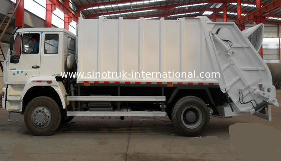 SINOTRUK संकुचित कचरा संग्रह ट्रक 10-12 सीबीएम एलएचडी 4X2 ZZ3161M4311