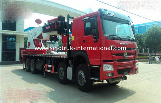 SINOTRUK Truck Mounted Knuckle Boom Cranes 25 Tons