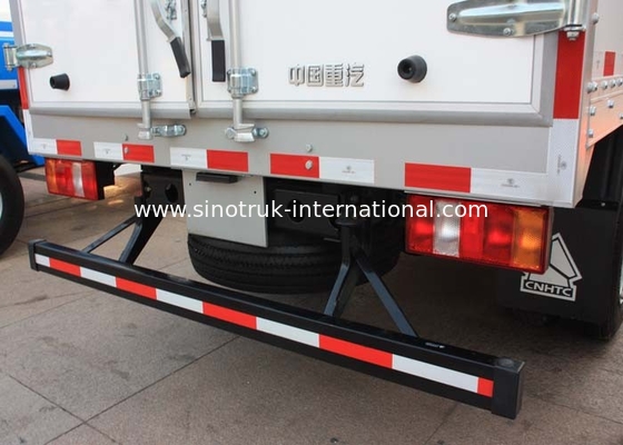 Low Noise Light Duty Delivery Box Truck LHD 4X2 116HP ZZ1087D3614C180