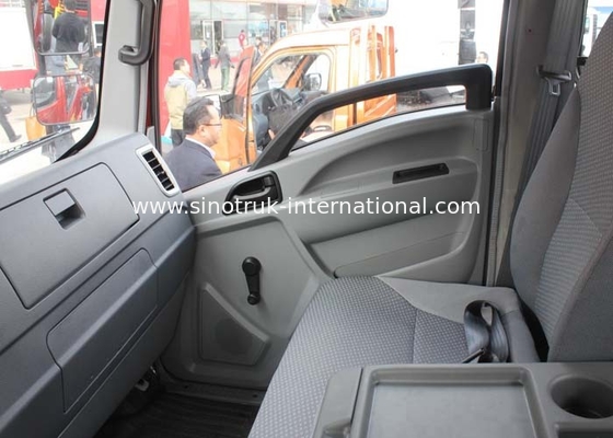 High Grade Interior 12 Tons 3600 wheelbase Van Box Truck For Fruits Delivery
