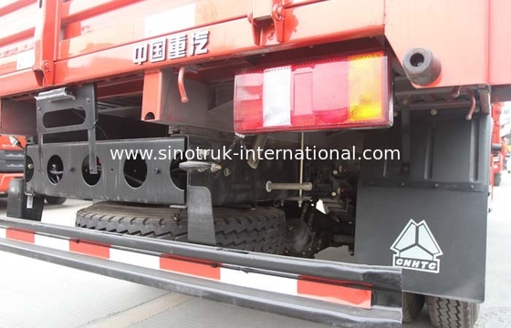 High Grade Interior 12 Tons 3600 wheelbase Van Box Truck For Fruits Delivery