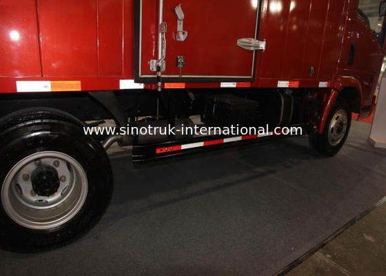 16 Tons Loading Capacity Light Duty Trucks , 3800 Wheel Base Van Truck