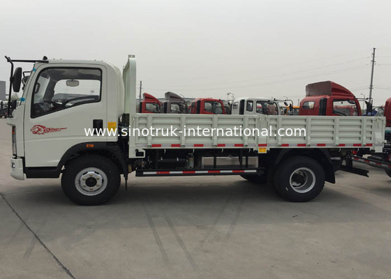 HOWO Energy Saving Light Duty Box Trucks SINOTRUK HOWO LHD 116HP ZZ1127D3615C1