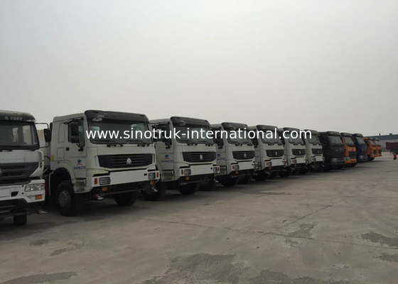 HOWO High Efficiency Water Tank Truck With High Low Level Spraying