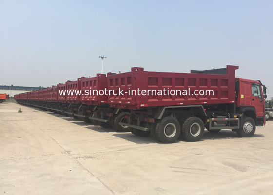 Euro 3 Engine Tipper Dump Truck HC16 16 Tons 6 Cylinder In - Line With Water Cooling