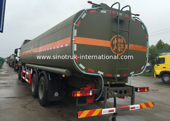 HOWO Stainless Steel 8X4 Petroleum Oil Storage Tank Fuel Delivery Truck 30 CBM